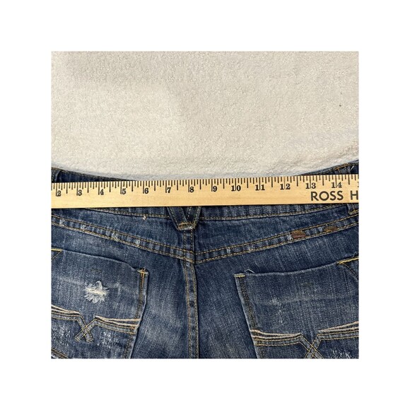Velvet Heart Jeans Distressed Cut Off Denim Jean Shorts Size 27 - Picture 5 of 8